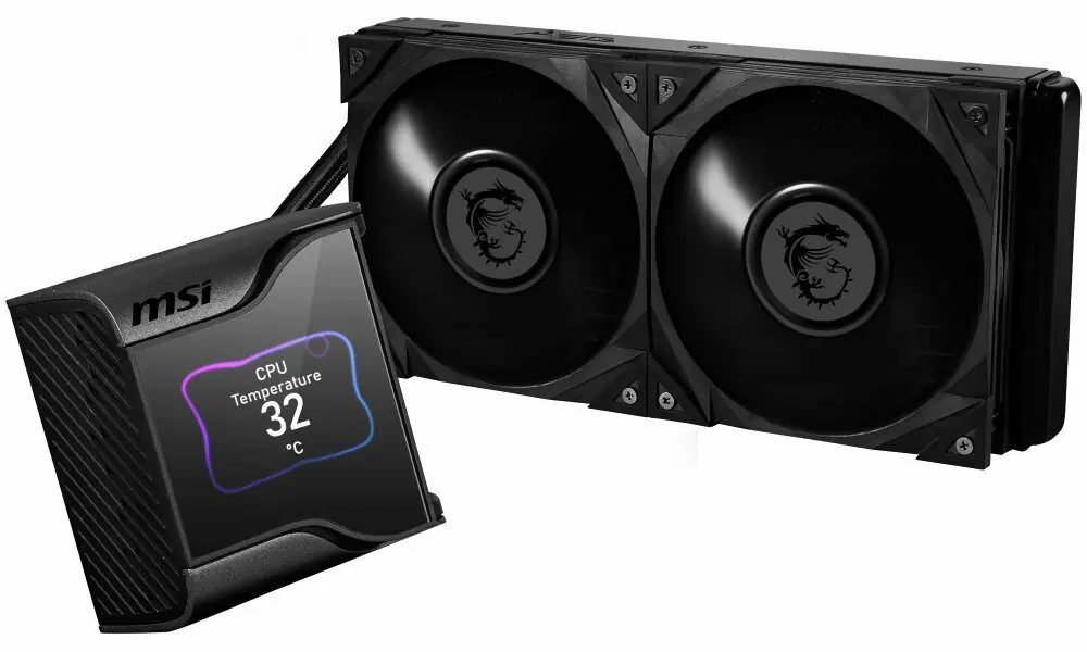 фото Водяне охолодження MSI MAG CoreLiquid S280 Black (9S6-6A0431-001)