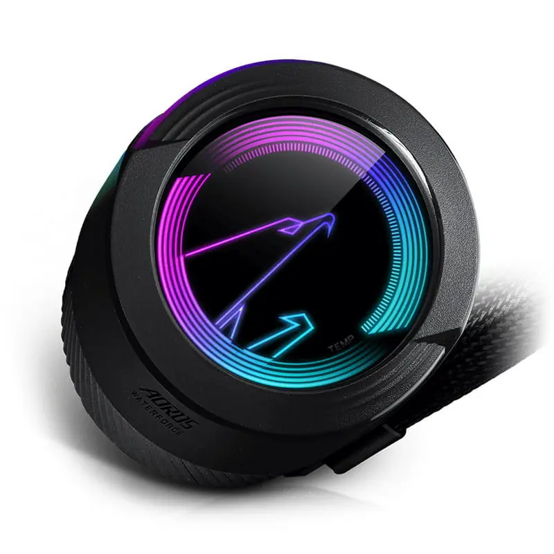 фото Водяне охолодження Gigabyte Aorus Waterfec 280 Black (GP-AORUS WATERFORCE 280)