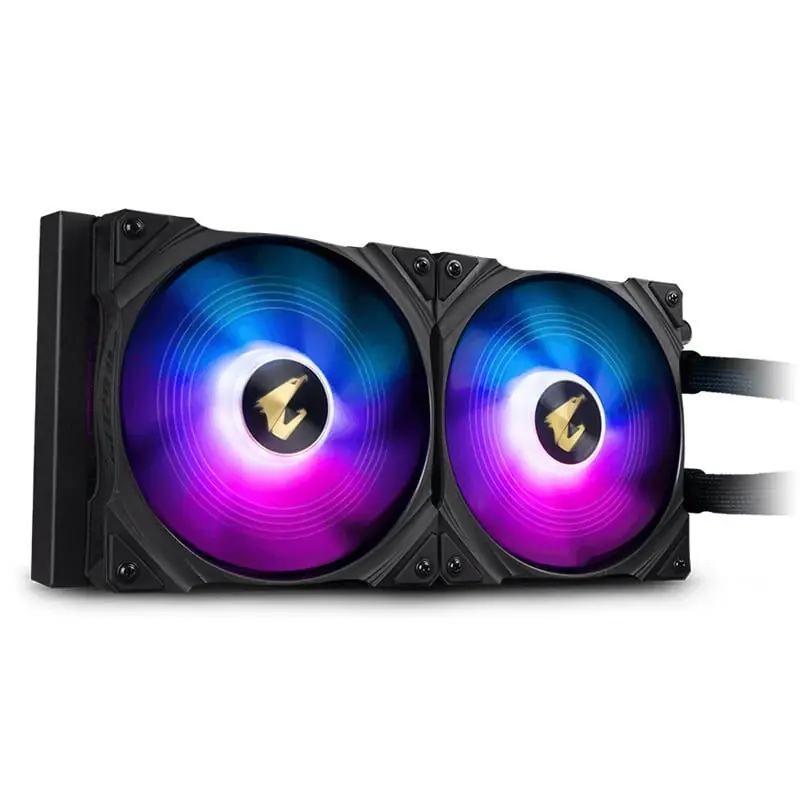 фото Водяне охолодження Gigabyte Aorus Waterfec 280 Black (GP-AORUS WATERFORCE 280)