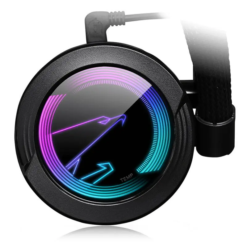 фото Водяне охолодження Gigabyte Aorus Waterfec 280 Black (GP-AORUS WATERFORCE 280)