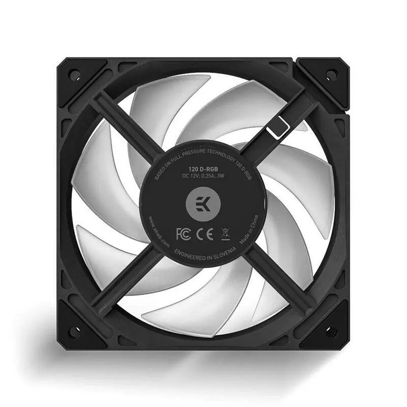фото Вентилятор EKWB EK-Loop Fan FPT 120 D-RGB Black (3831109897546)