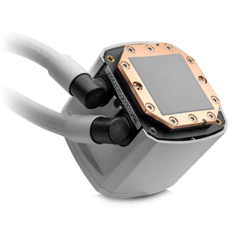 фото Водяне охолодження EKWB EK-Nucleus AIO CR240 Lux D-RGB White (3831109897843)