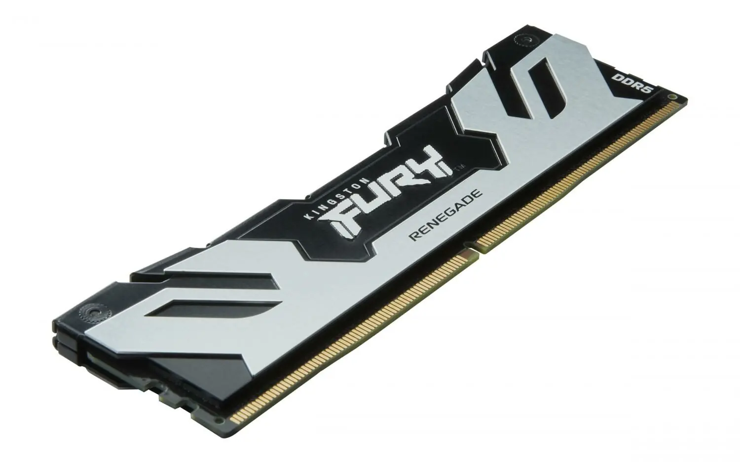 фото Память для настольных компьютеров Kingston Fury 24 GB DDR5 7200 MHz Renegade Silver (KF572C38RS-24) 2