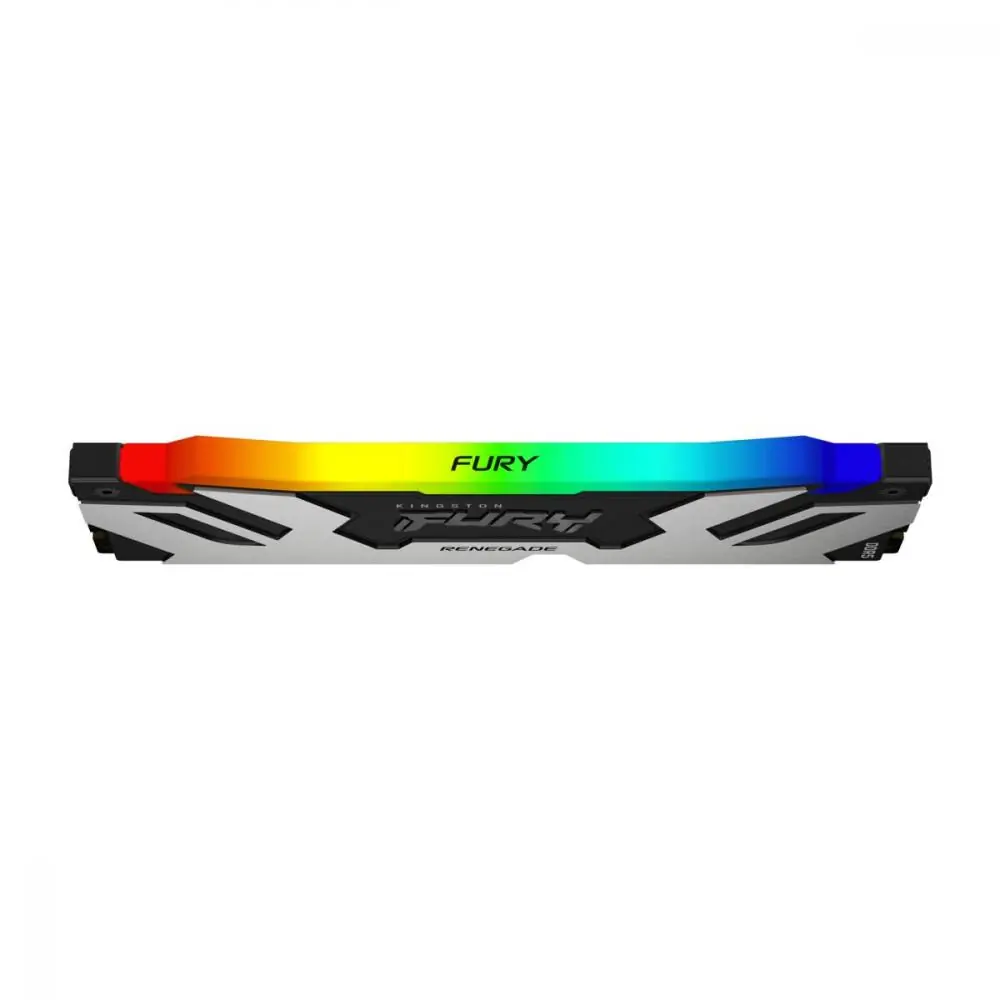 фото Память для настольных компьютеров Kingston Fury 32 GB DDR5 6400 MHz Renegade Silver/Black RGB (KF564C32RSA-32) 3