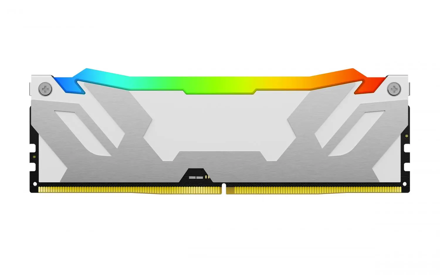 фото Память для настольных компьютеров Kingston Fury 32 GB DDR5 6400 MHz Renegade Silver/White RGB (KF564C32RWA-32) 2