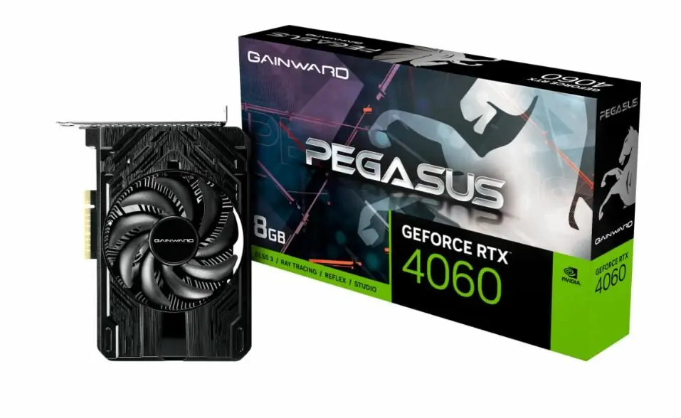 фото Відеокарта Gainward RTX 4060 Pegasus 8G (471056224-4038)