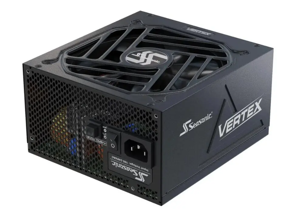 фото Блок живлення Seasonic Vertex GX-1000 Black (VERTEX PX-1000)