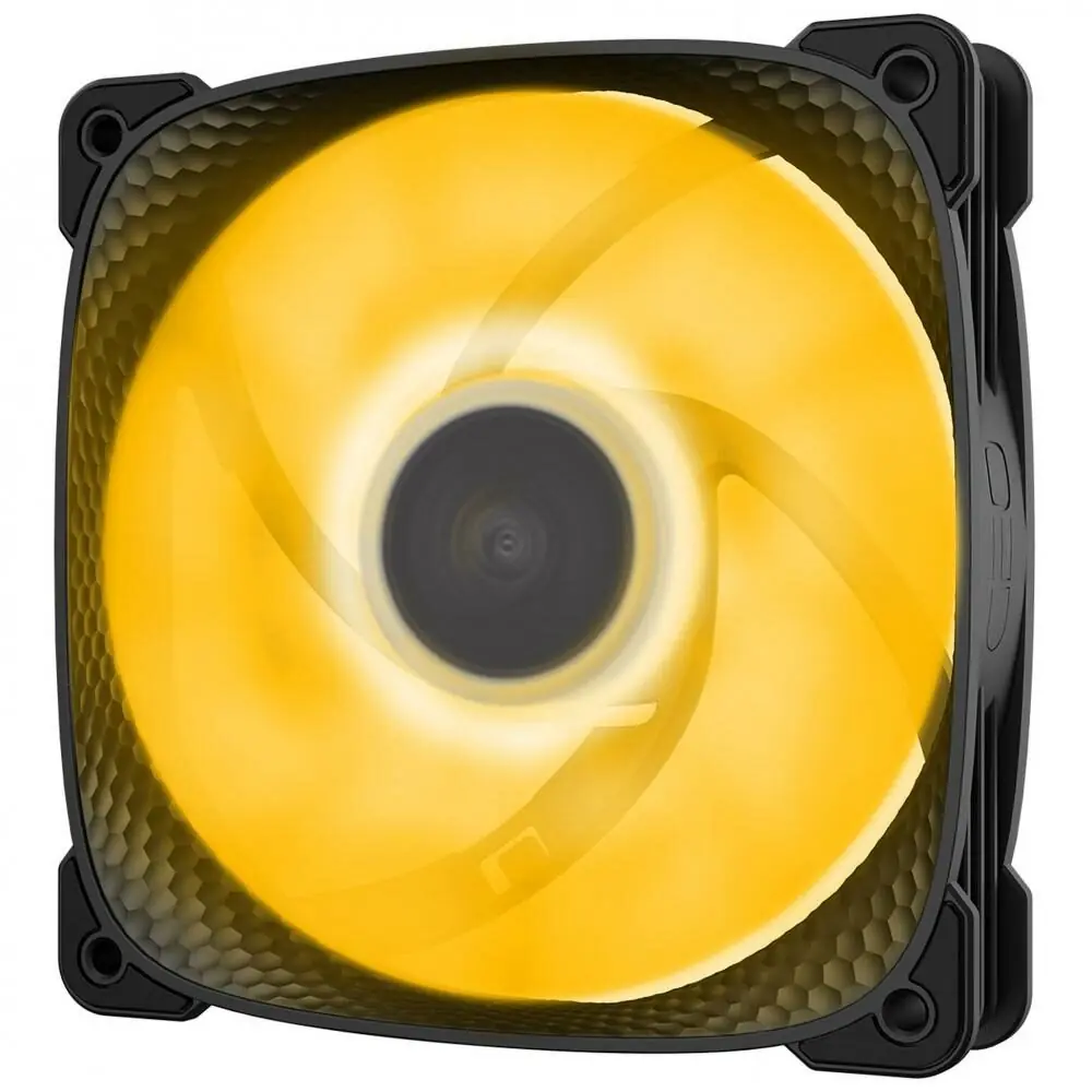 фото Вентилятор Geometric Future Squama 2505B RGB 3-Pack Black (GEO-S2505B-3)