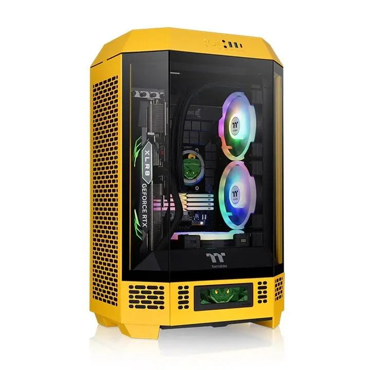 фото Корпус Thermaltake The Tower 300 Yellow (CA-1Y4-00S4WN-00)