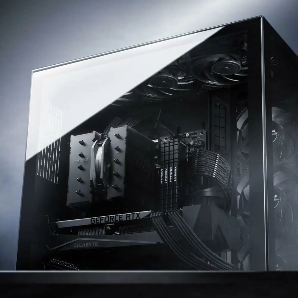 фото Повітряне охолодження Noctua D-Type Premium Black NH-D12L chromax.black