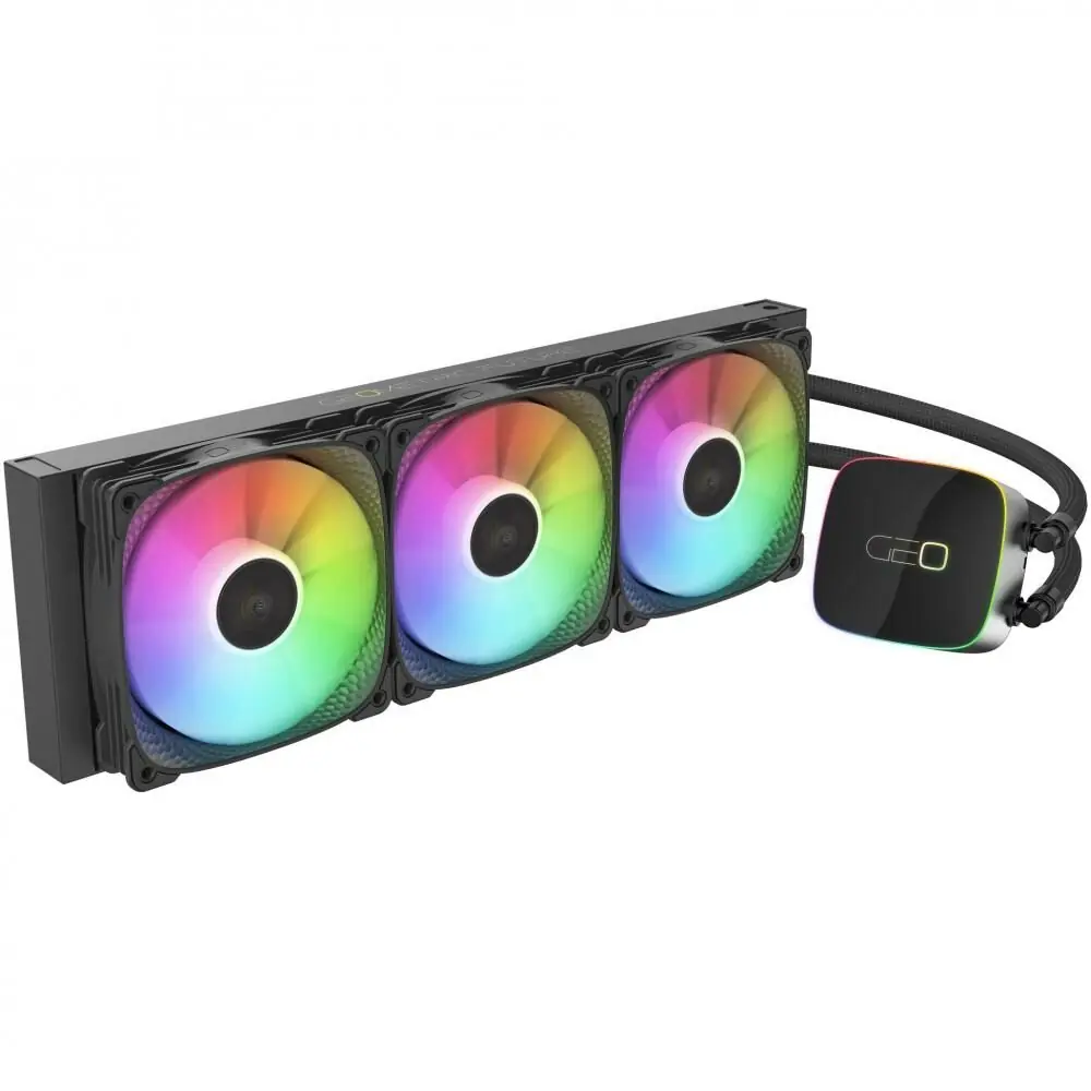 фото Водяне охолодження Geometric Future Eskimo Junior Neon 36 Black (GEO-EJ-N36B)