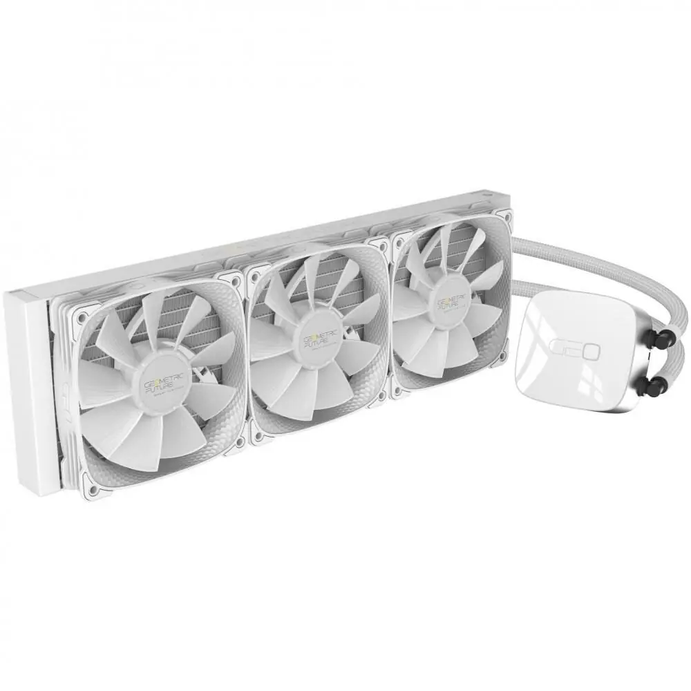 фото Водяне охолодження Geometric Future Eskimo Junior Neon 36 White (GEO-EJ-N36W)