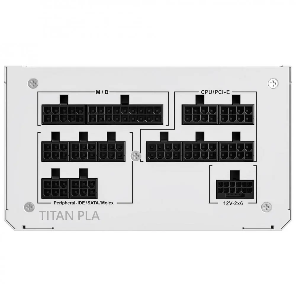 фото Блок живлення Montech Titan PLA 850W White
