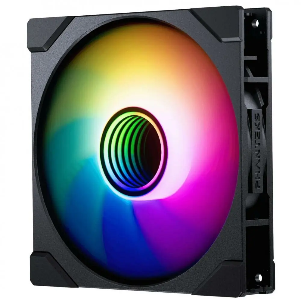 фото Вентилятор Phanteks M25 Gen2 PWM D-RGB Reverse Blade 3-Pack Black (PH-F140M25R_G2_DWT01)