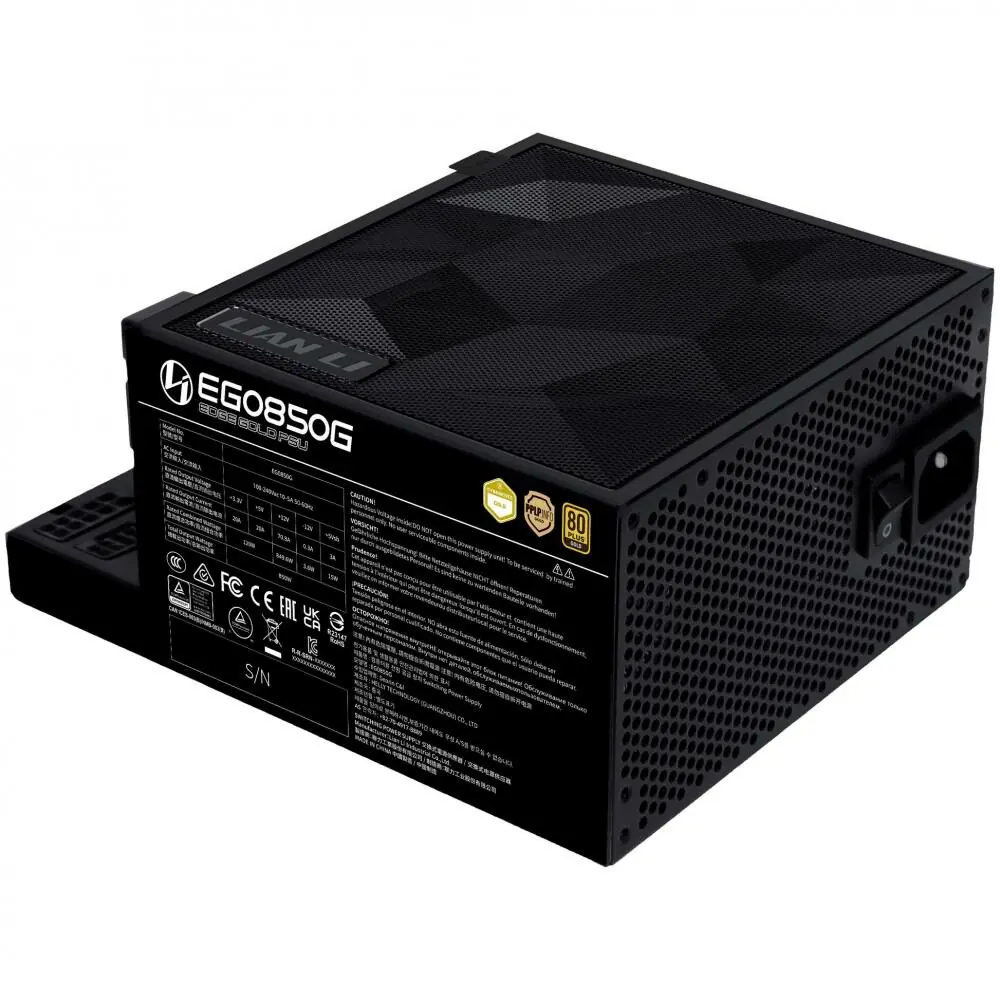 фото Блок живлення Lian Li Edge EG850 Black