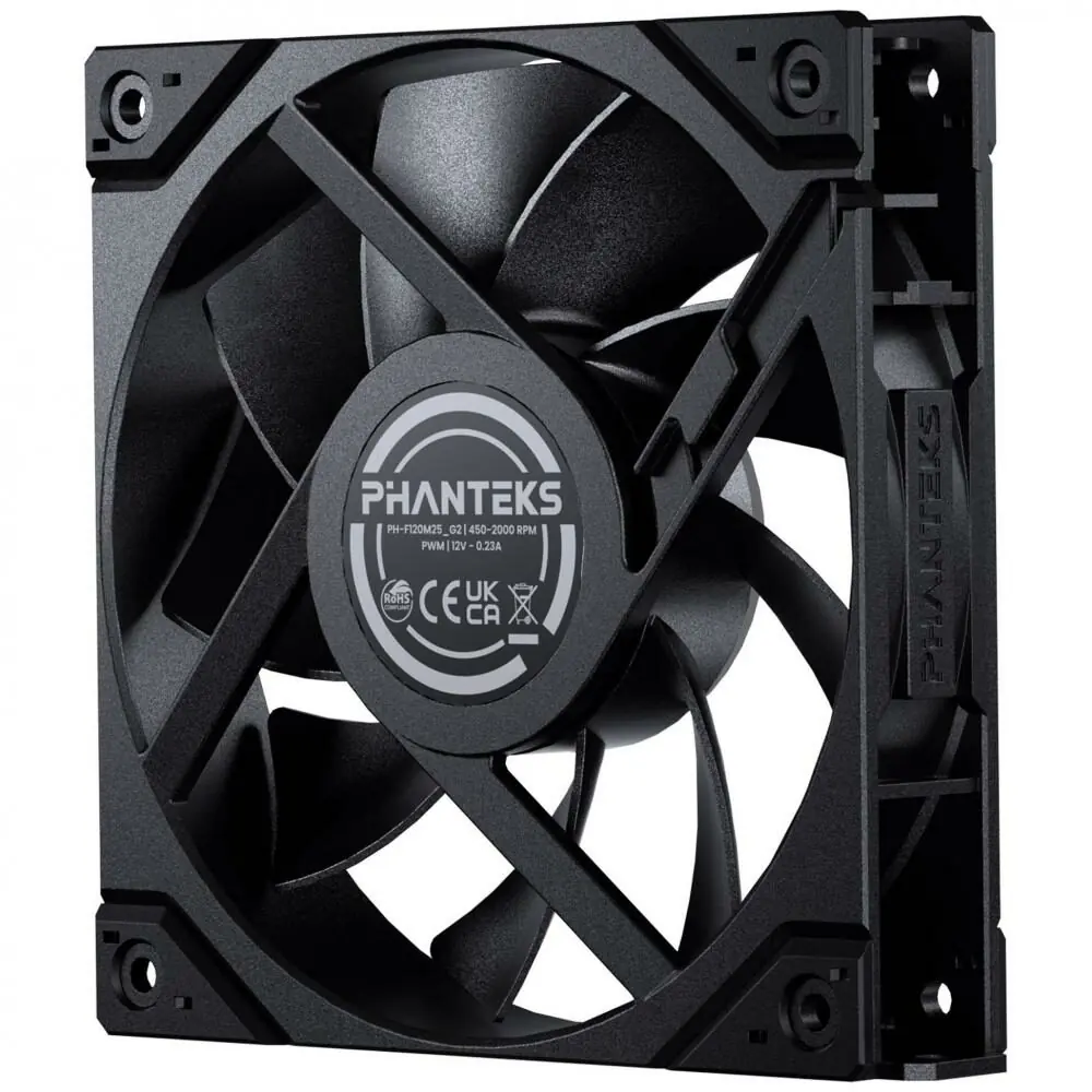 фото Вентилятор Phanteks M25G2-120 Fan 3-pack Black (PH-F120M25_G2_BBK01_3P)