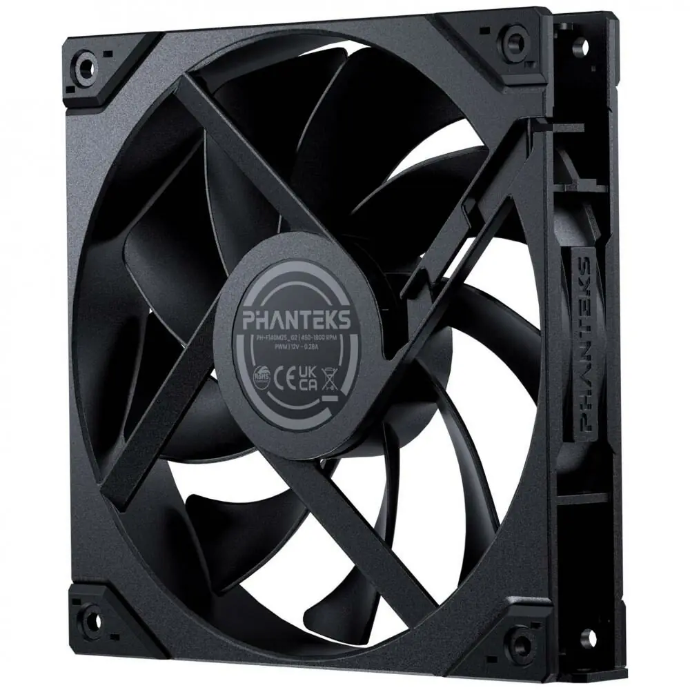 фото Вентилятор Phanteks M25G2-140 Fan 3-pack Black (PH-F140M25_G2_BBK01_3P)