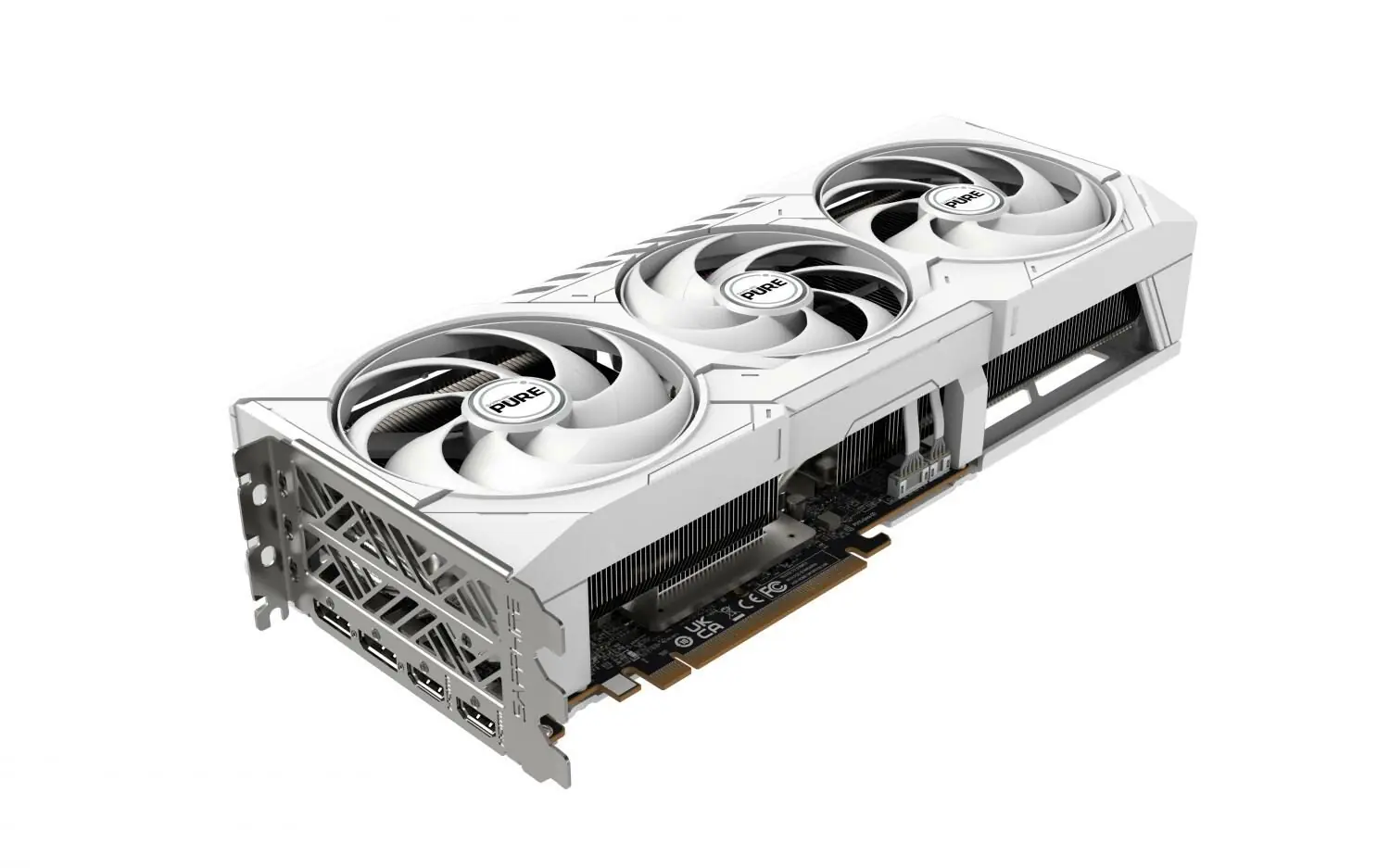 фото Відеокарта Sapphire Radeon RX 9070 XT 16GB Pure (11348-02-20G)