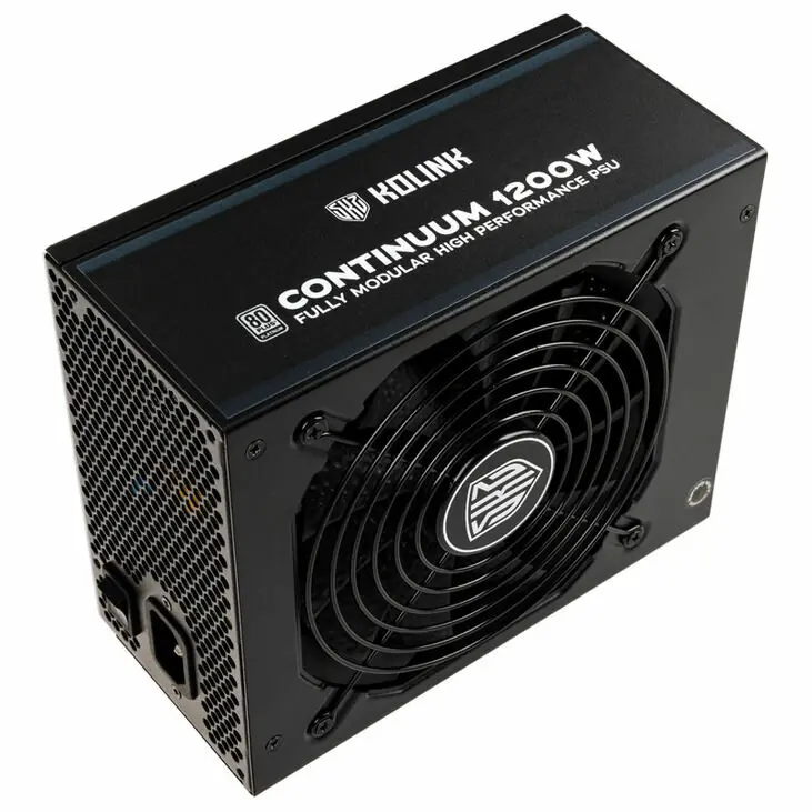 фото Блок живлення Kolink Continuum 1200W Black (KL-C1200PL-B)