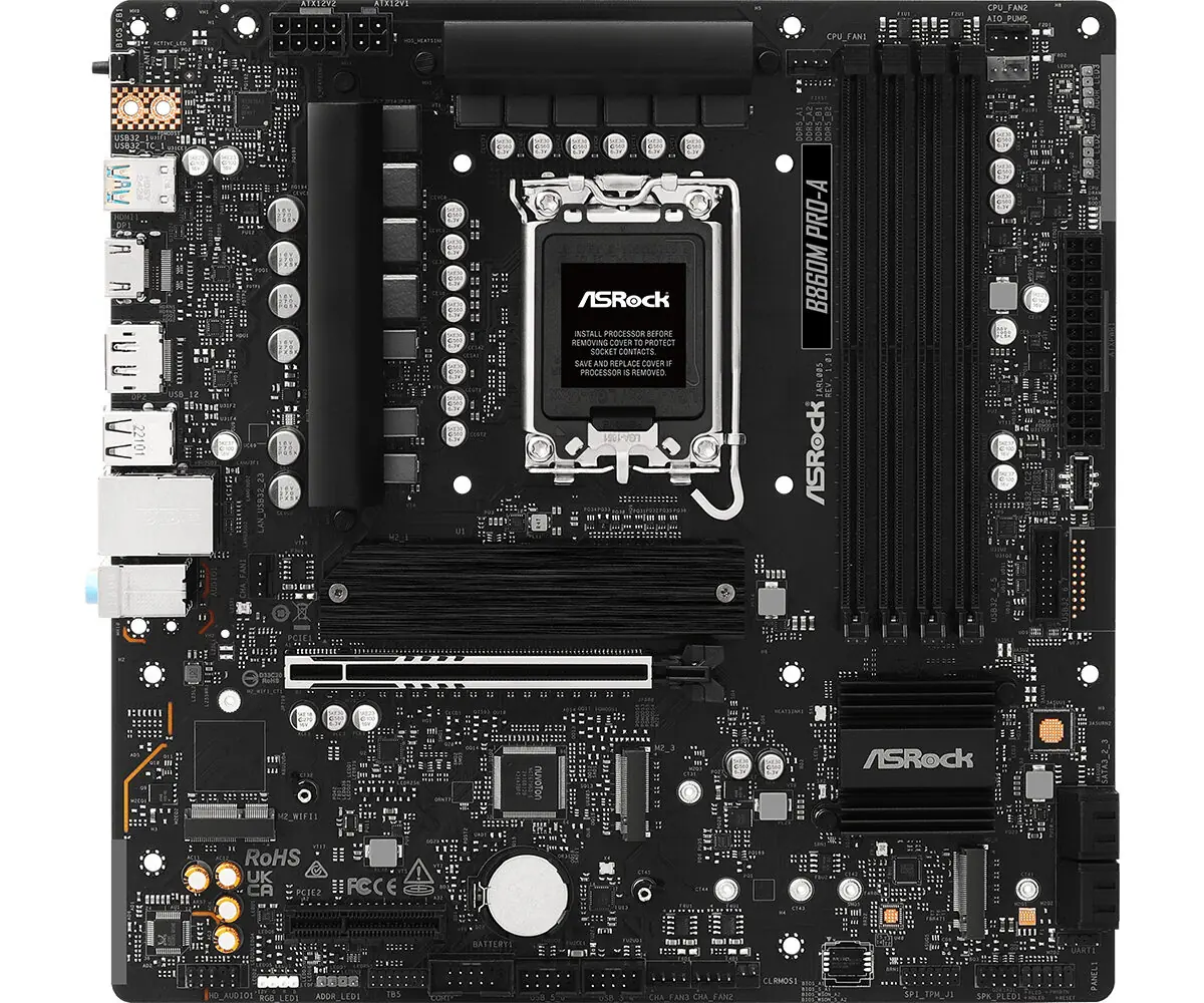 фото Материнська плата ASRock B860M Pro-A