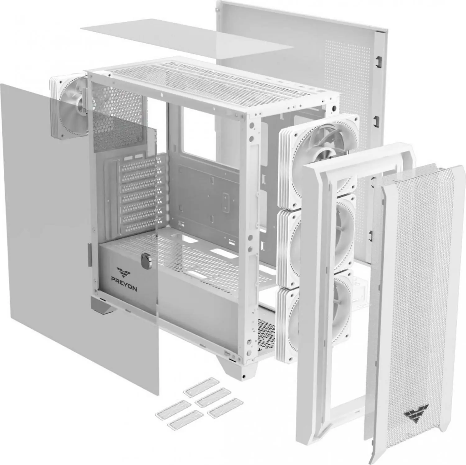 фото Корпус Preyon Nest Window White (PRENW04W)