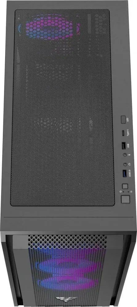 фото Корпус Preyon Nest Window+ ARGB Black (PRENWP04B)