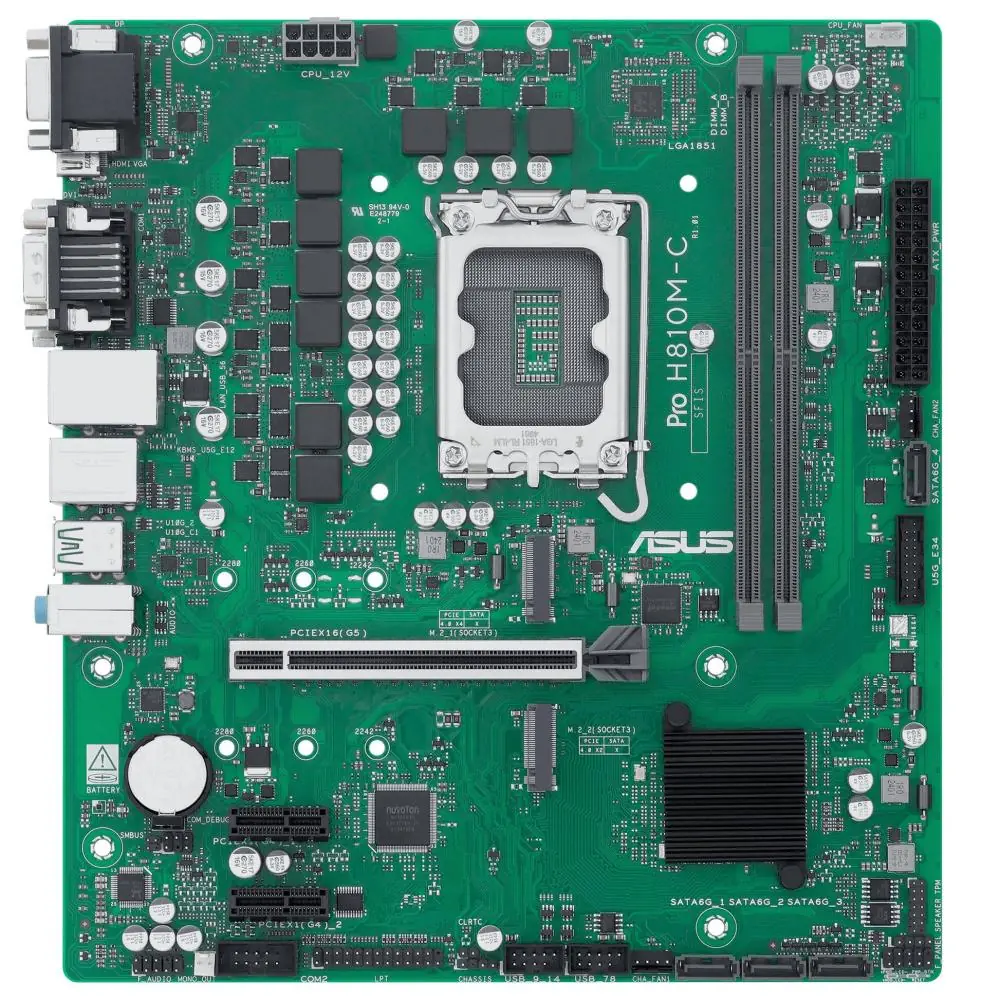 фото Материнская плата Asus Pro H810M-C-CSM 2