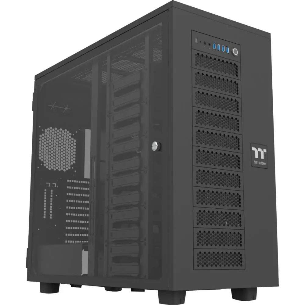 фото Корпус Thermaltake AX700 TG Super Tower Black (CA-11B-00F1WN-00) 1