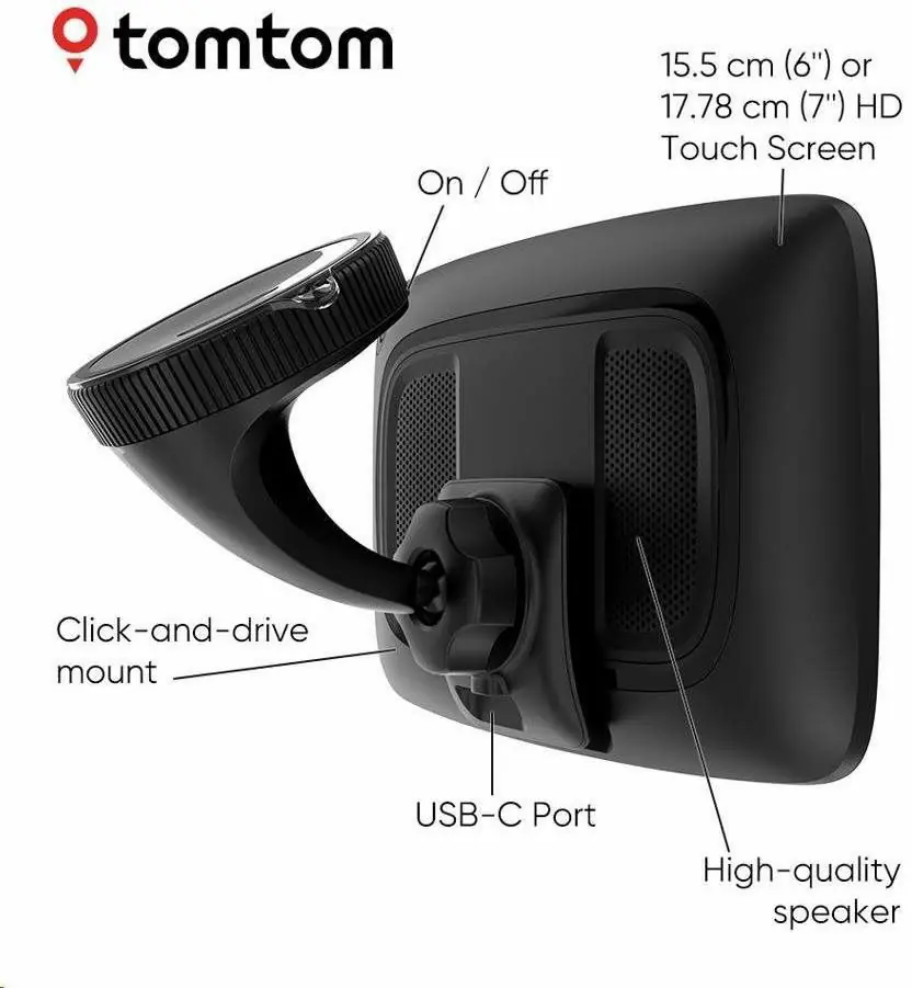 фото GPS-навігатор автомобільний TomTom GO Expert Plus Premium (1YD7.002.50)