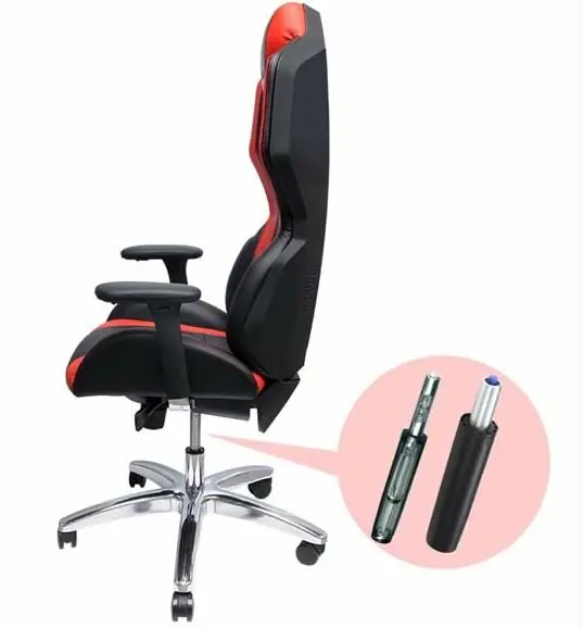 фото Комп'ютерне крісло для геймера E-Blue Auroza Black/Red