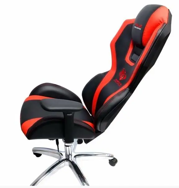 фото Комп'ютерне крісло для геймера E-Blue Auroza Black/Red