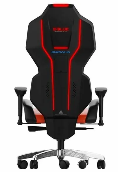 фото Комп'ютерне крісло для геймера E-Blue Auroza Black/Red