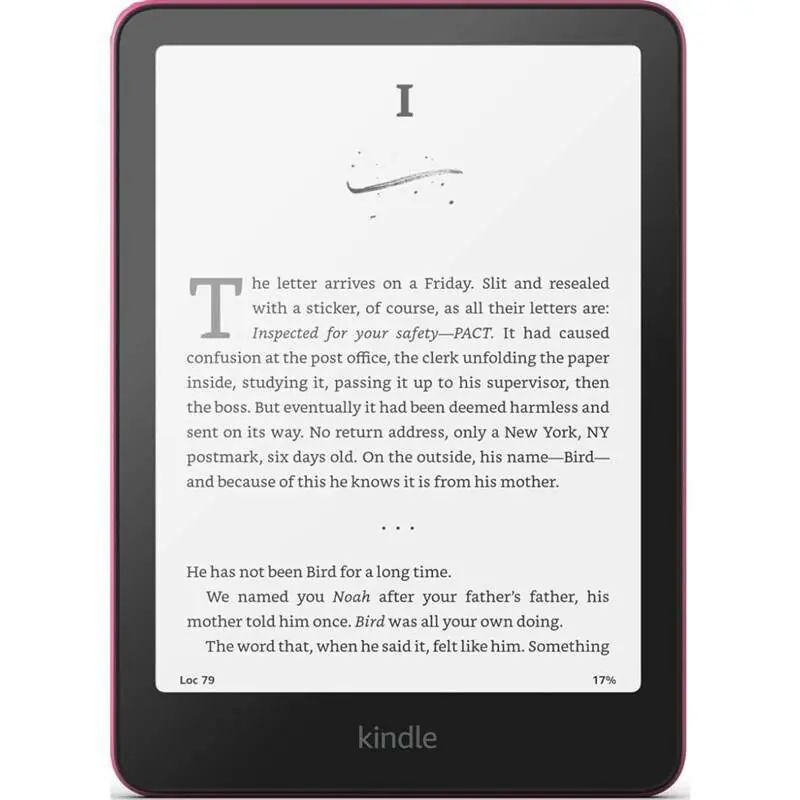 фото Електронна книга з підсвічуванням Amazon Kindle Paperwhite 12th Gen. 2024 16Gb Raspberry