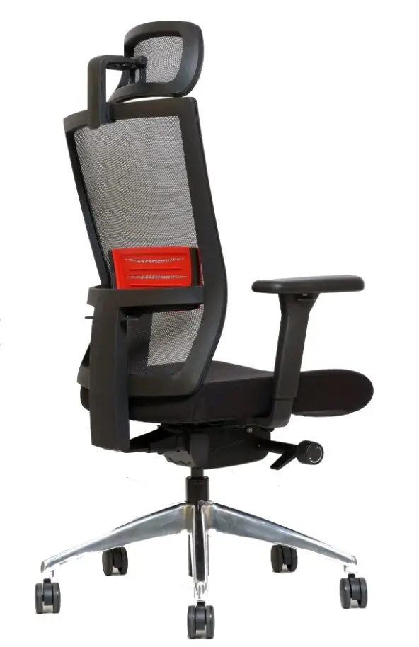 фото Офісне крісло Mercury Windy Black/Red (1051310)