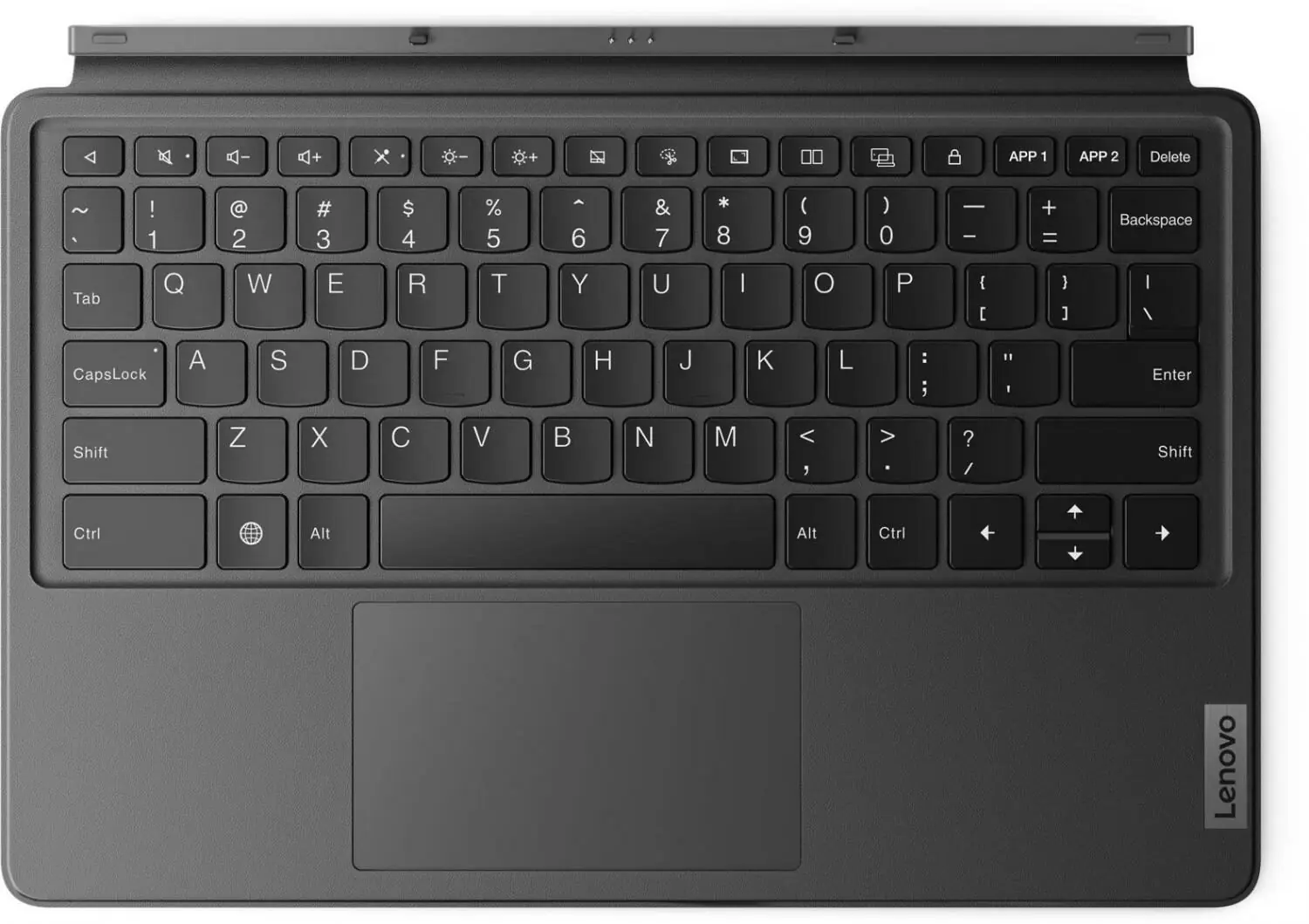 Lenovo Keyboard Pack pro Tab P12 šedá | Mironet.cz