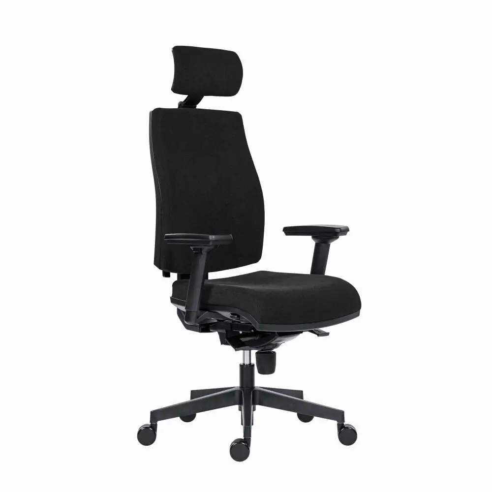 фото Комп'ютерне крісло Powerton Jana Black