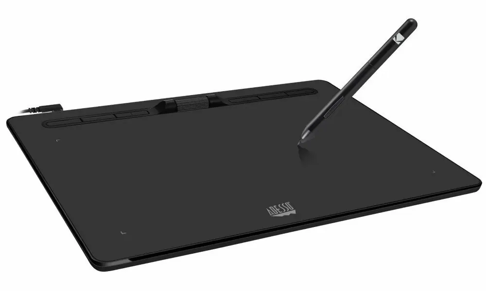 фото Графічний планшет Adesso Cybertablet K10 Black