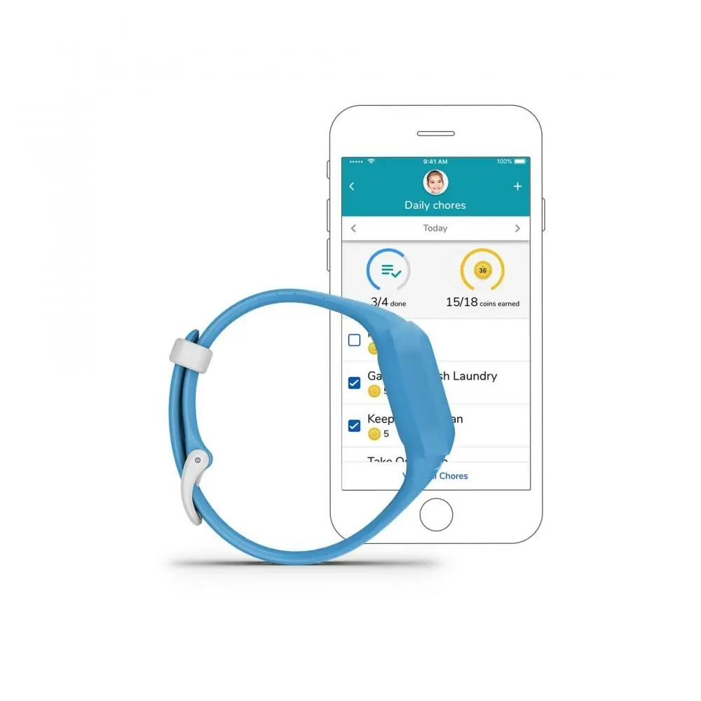 фото Фітнес-браслет Garmin Vivofit Jr. 3 Blue Stars (010-02441-02/22)