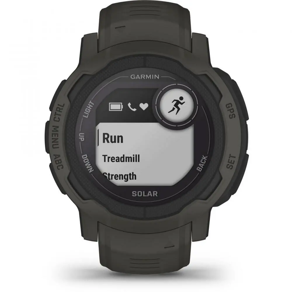фото Смарт-годинник Garmin Instinct 2 Solar Graphite (010-02627-10)
