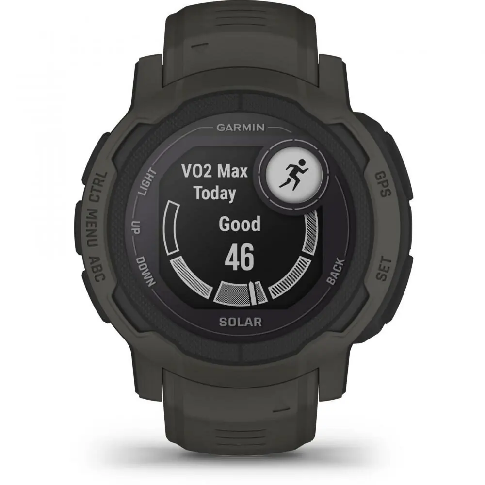 фото Смарт-годинник Garmin Instinct 2 Solar Graphite (010-02627-10)