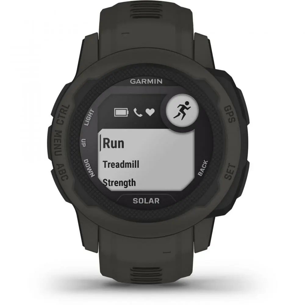 фото Смарт-годинник Garmin Instinct 2S Solar Graphite (010-02564-10)