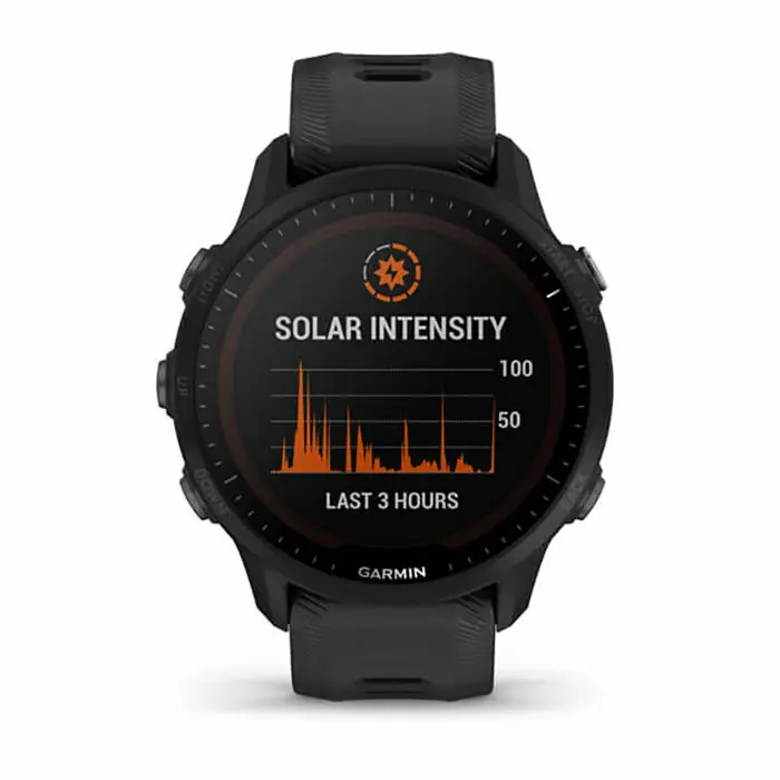 фото Смарт-годинник Garmin Forerunner 955 Solar Black (010-02638-00/20/H0)
