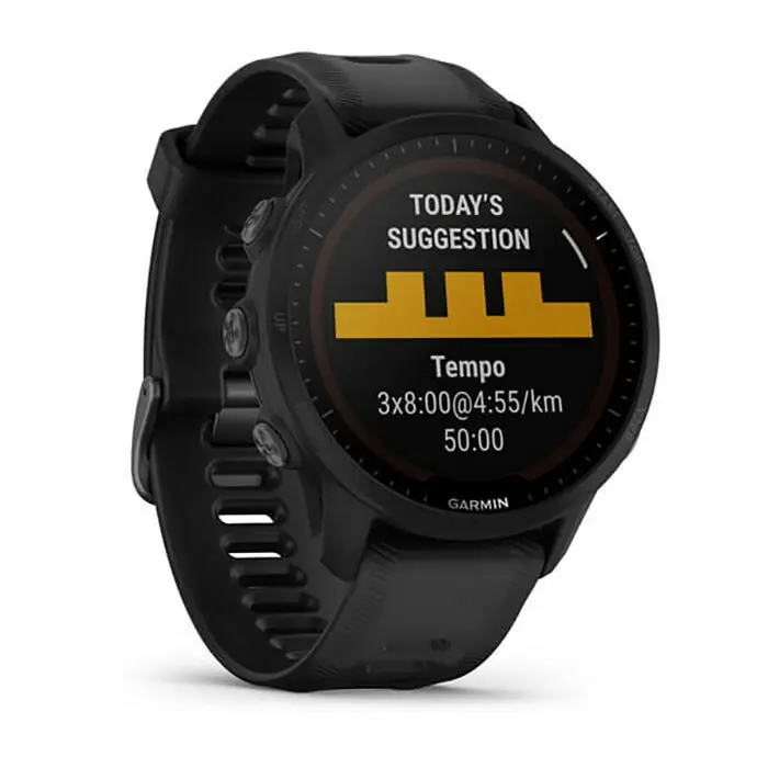 фото Смарт-годинник Garmin Forerunner 955 Solar Black (010-02638-00/20/H0)