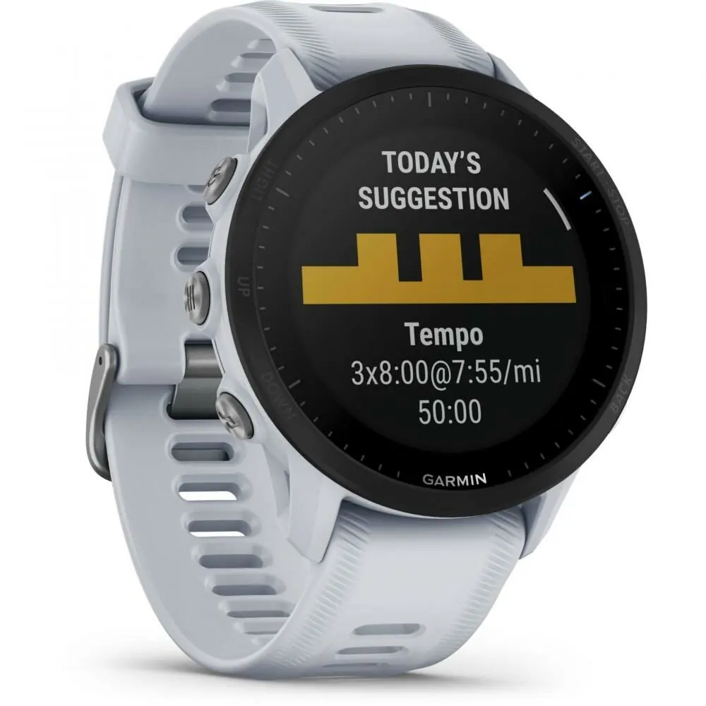 фото Смарт-годинник Garmin Forerunner 955 Whitestone (010-02638-11/31/J1)