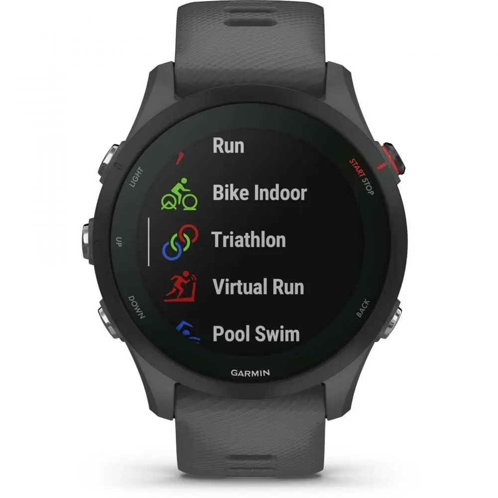 фото Смарт-годинник Garmin Forerunner 255 Slate Gray (010-02641-00/10/43)