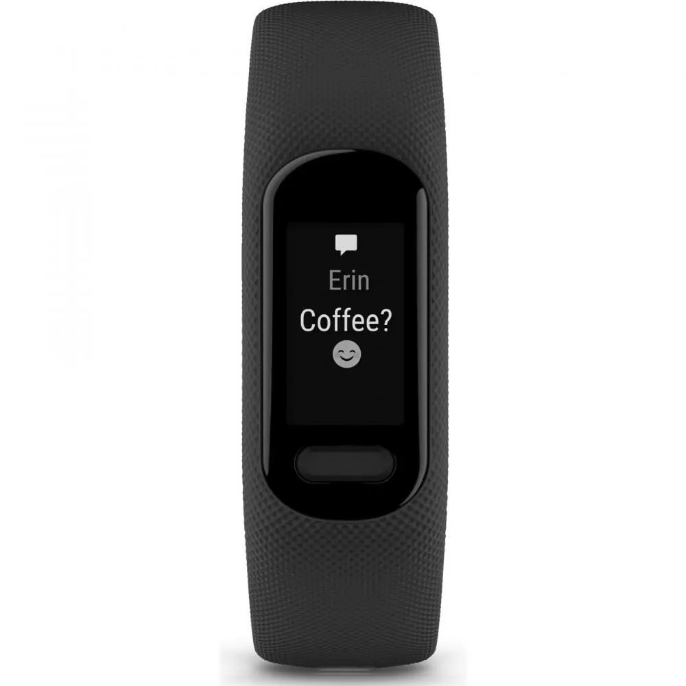 фото Фітнес-браслет Garmin Vivosmart 5 Black (010-02645-10/00)