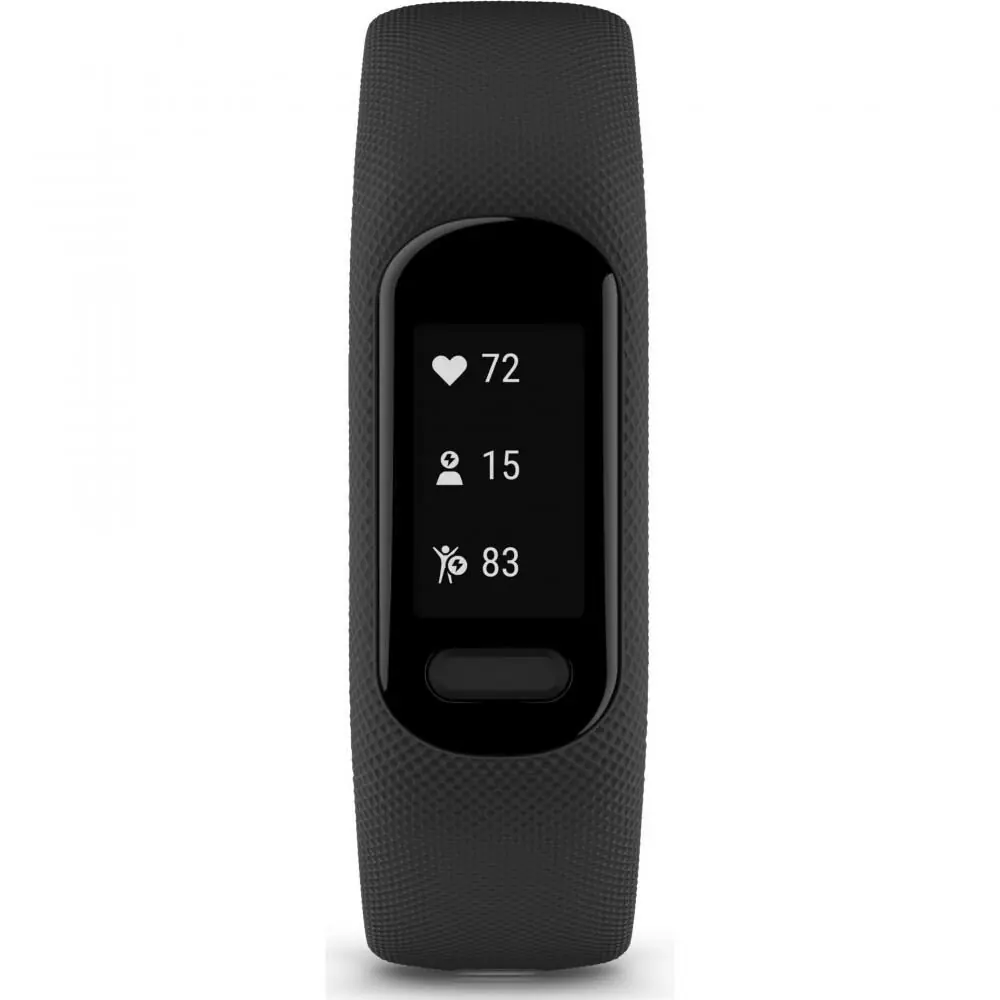 фото Фітнес-браслет Garmin Vivosmart 5 Black (Large) (010-02645-14/04)