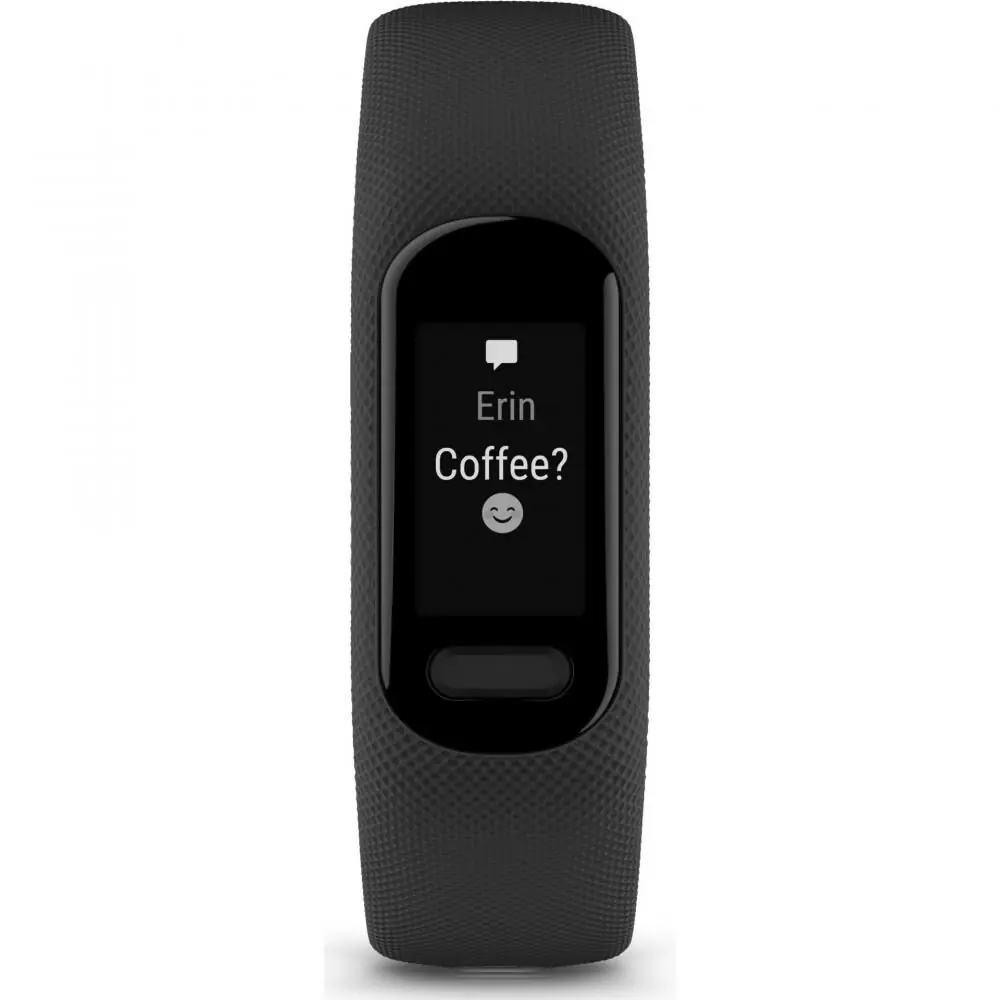 фото Фітнес-браслет Garmin Vivosmart 5 Black (Large) (010-02645-14/04)