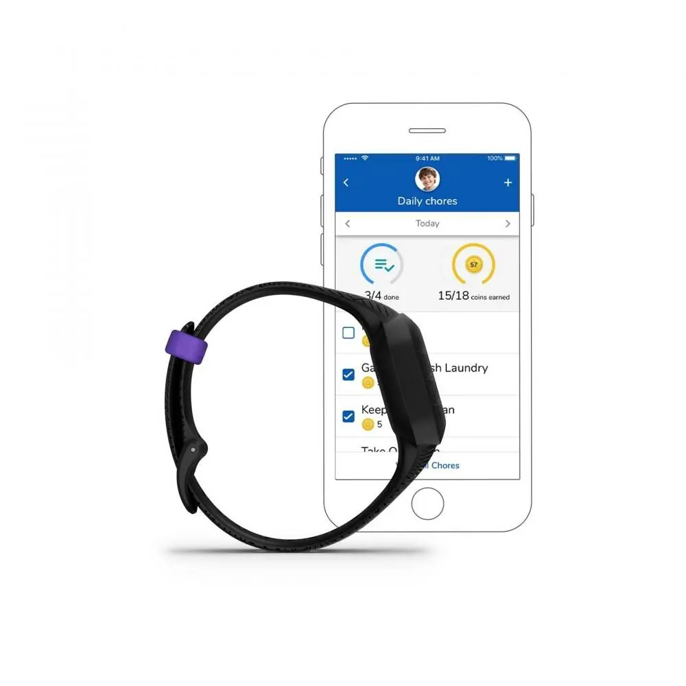 фото Фітнес-браслет Garmin Vivofit Jr. 3 Marvel Black Panther (010-02441-10/60/30)