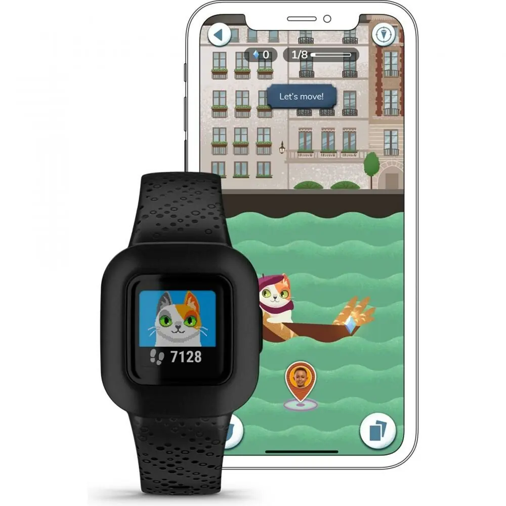 фото Фітнес-браслет Garmin Vivofit Jr. 3 Black Cosmic (010-02441-23/03)